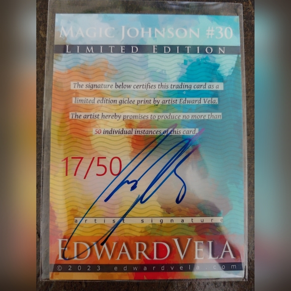 Magic Johnson #30 - Picture 2 of 3